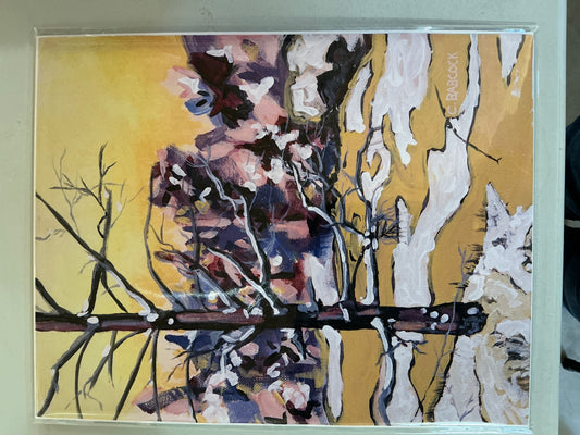 My wintery bed PMW BED 11 x 14