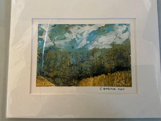 Oil and Cold Wax Middies Original 5x7 opening 8x10 mat
